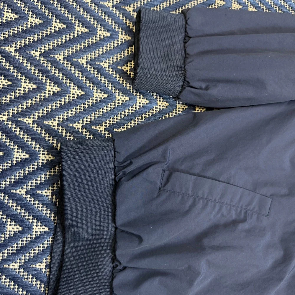 Jos. A. Bank Harrington Jacket Men Large Navy Blue